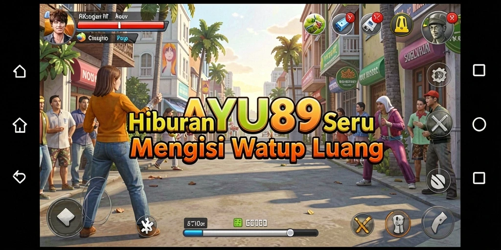 Tampak seru gameplay AYU89 dengan tantangan menarik.