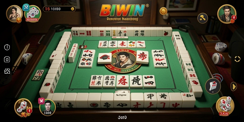 Tampilan gameplay seru dari BIWIN dengan berbagai level Mahjong.