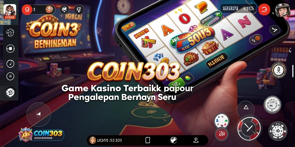 Tangkapan layar utama COIN303 menampilkan gameplay seru dan grafis yang memukau.