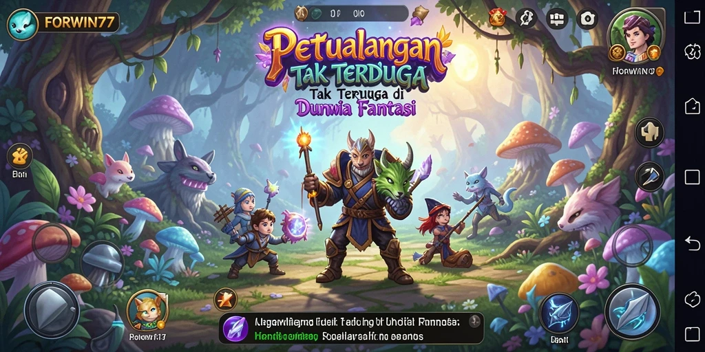 Gameplay seru yang membawa petualangan penuh tantangan.