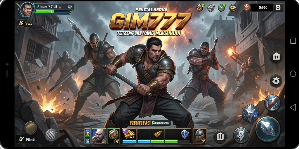 Gameplay GIM777 yang intens dan grafis menawan.