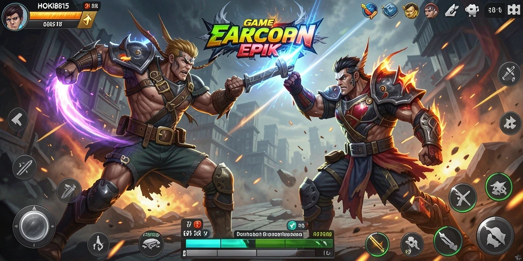 Gameplay Action seru dan dinamis di HOKI8815.