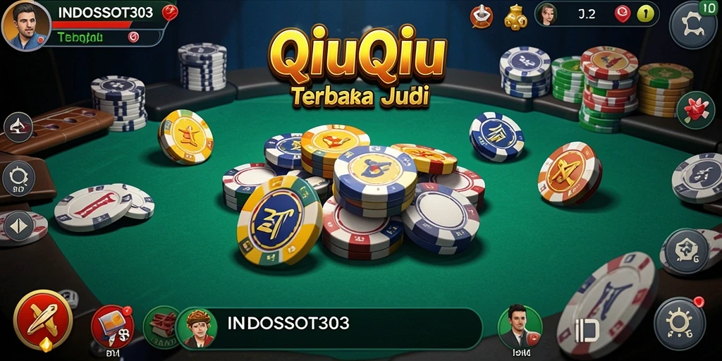 Tampilan gameplay QiuQiu yang seru dan menantang.