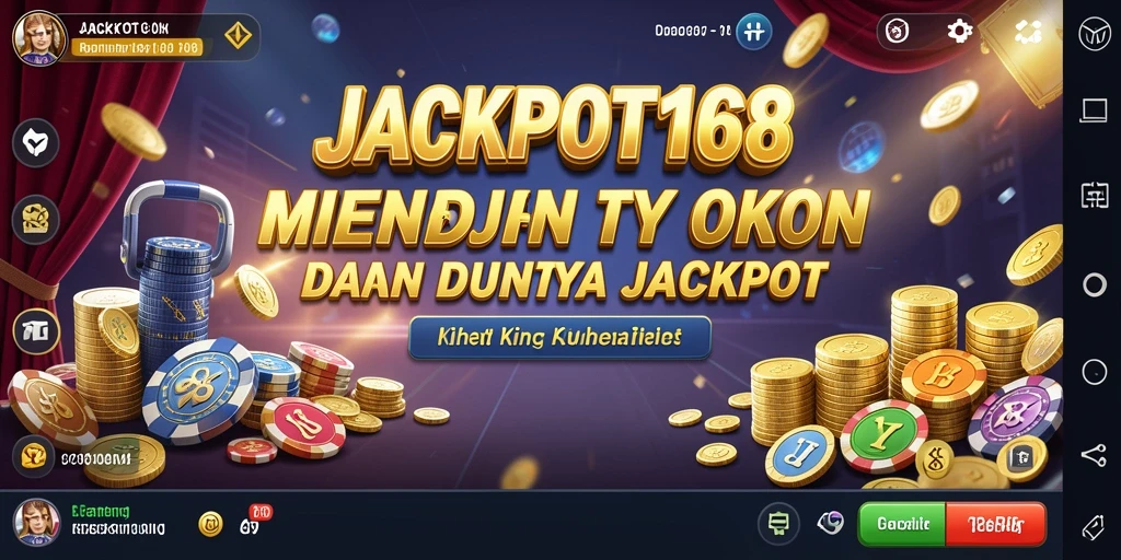 Tampilan gameplay JACKPOT168 yang seru dan menantang.