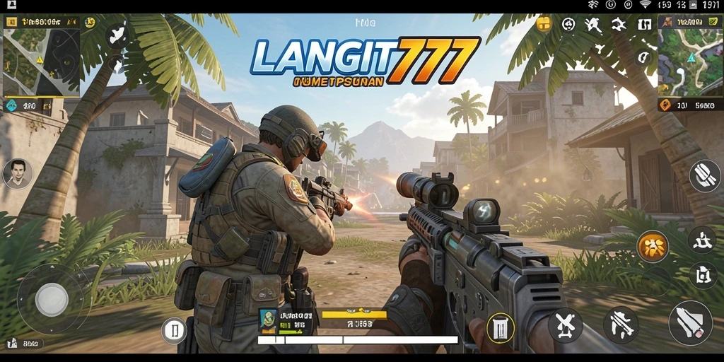 Screenshot LANGIT777 menampilkan aksi menembak yang mendebarkan dan grafis yang memukau.