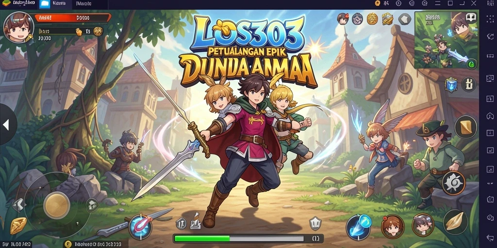 Tampilan menakjubkan dari gameplay di LOS303 yang penuh aksi.