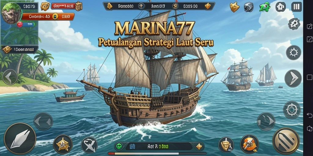 Gameplay seru di lautan luas dengan strategi mendalam.