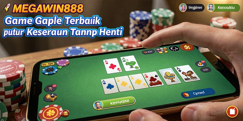 Screenshot gameplay seru MEGAWIN888 dengan pemain yang berkompetisi.
