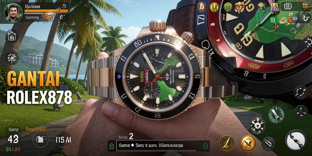 Screenshot gameplay ROLEX878 yang ceria dan menghibur.
