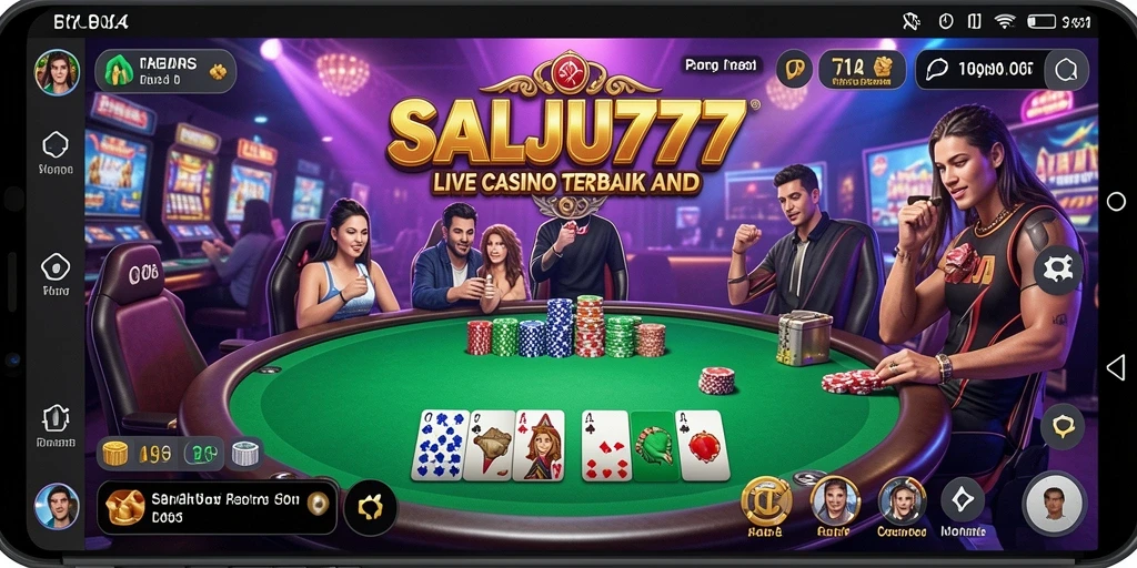 Tampilan gameplay SALJU777 yang menarik dan interaktif.
