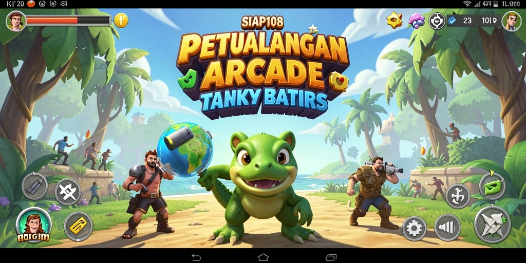 Tampilan gameplay seru dan menantang dari SIAP108.