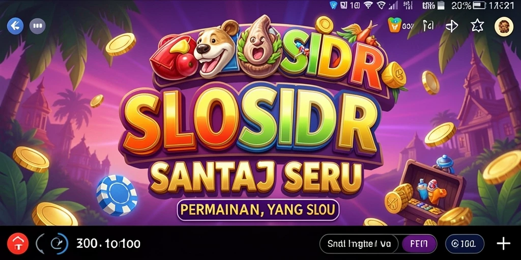 Gameplay seru di SLOTSIDR dengan tema slot menarik.
