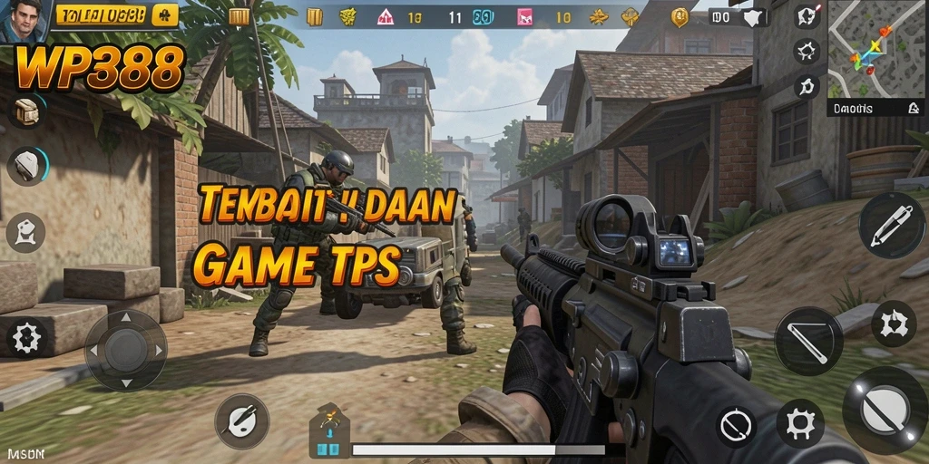 Tampilan memukau dari gameplay TPS di WP888.